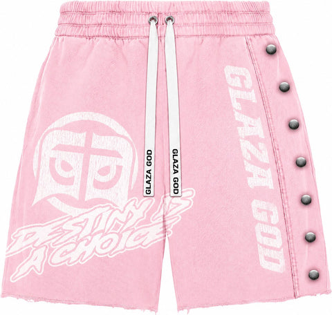 Heavyweight French Terry Shorts, rose wash